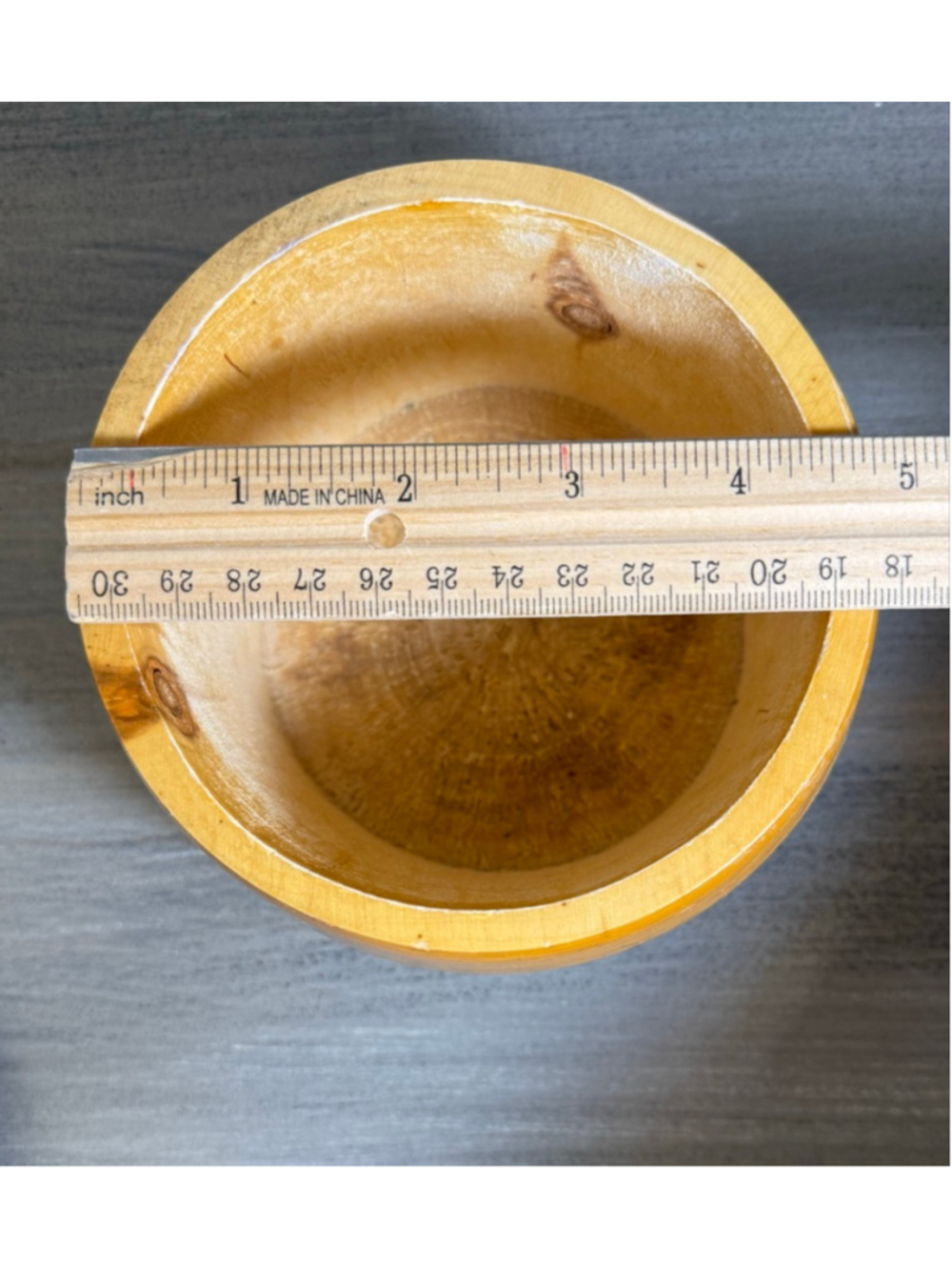 Large vintage handcrafted wooden lidded souvenir trinket box - Picture 10 of 12